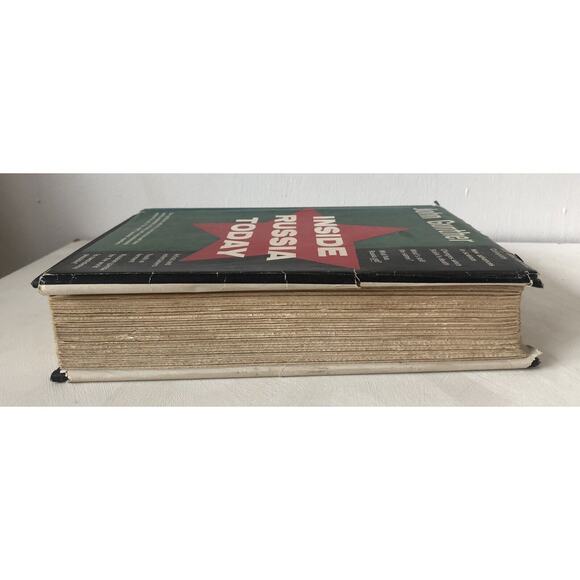 Vintage 1958 Inside Russia Today Communist USSR Stalin Khrushchev HC Dust Jacket - Picture 4 of 12